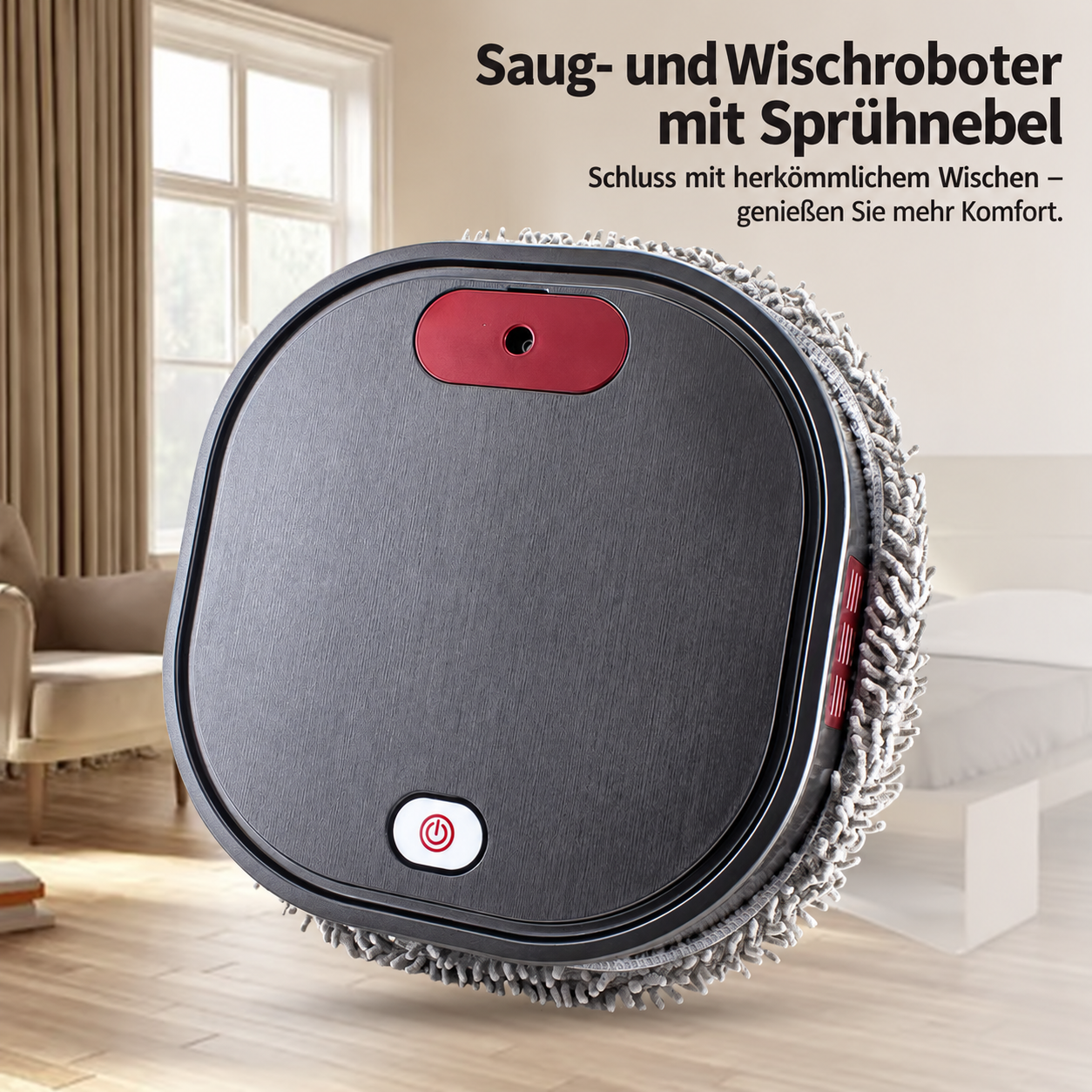 Intelligenter, vollautomatischer Wischroboter für den Haushalt
